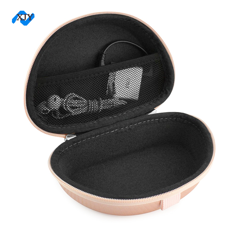 Beats Studio Pro、Solo3、Solo2、SoloHD Headphone Case Heart-Shaped Protective Carrying EVA Hard Headphone Case Storage Bag Black Color Lightweight